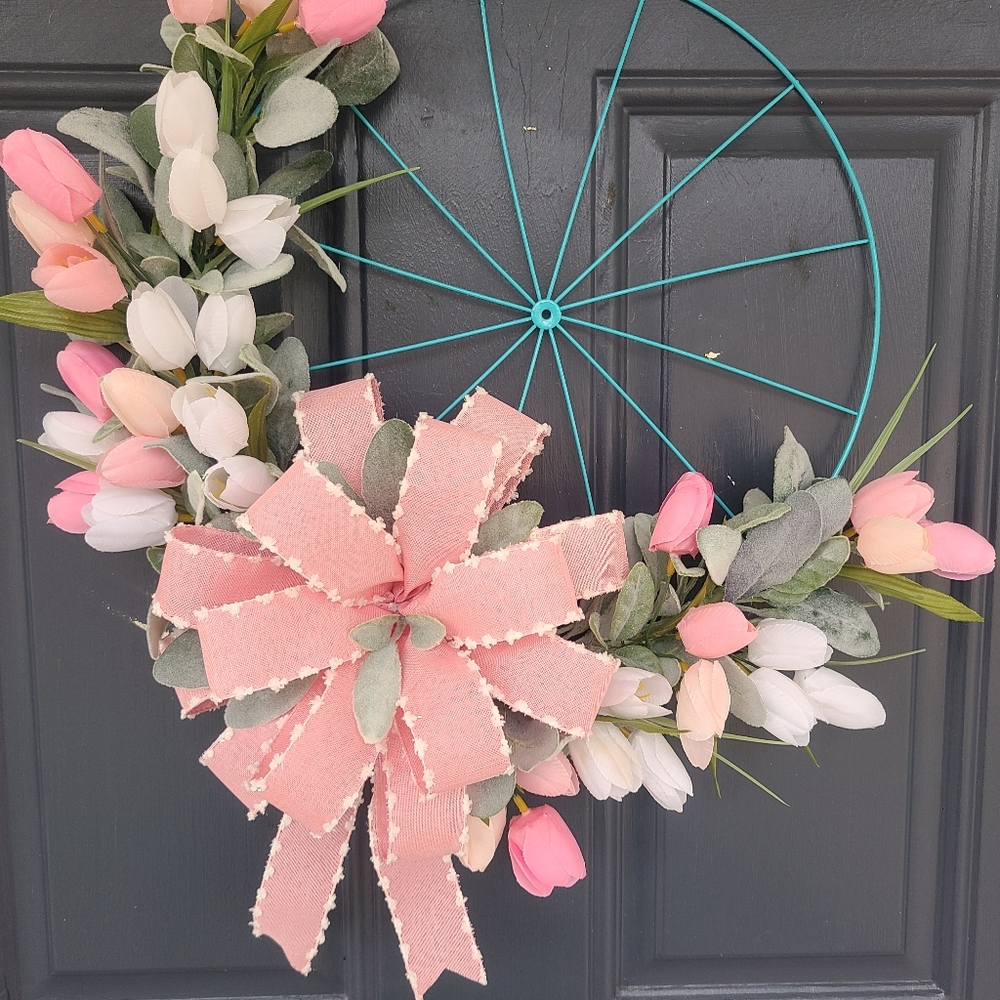 Spring Easter wreath - Picture 8 of 8